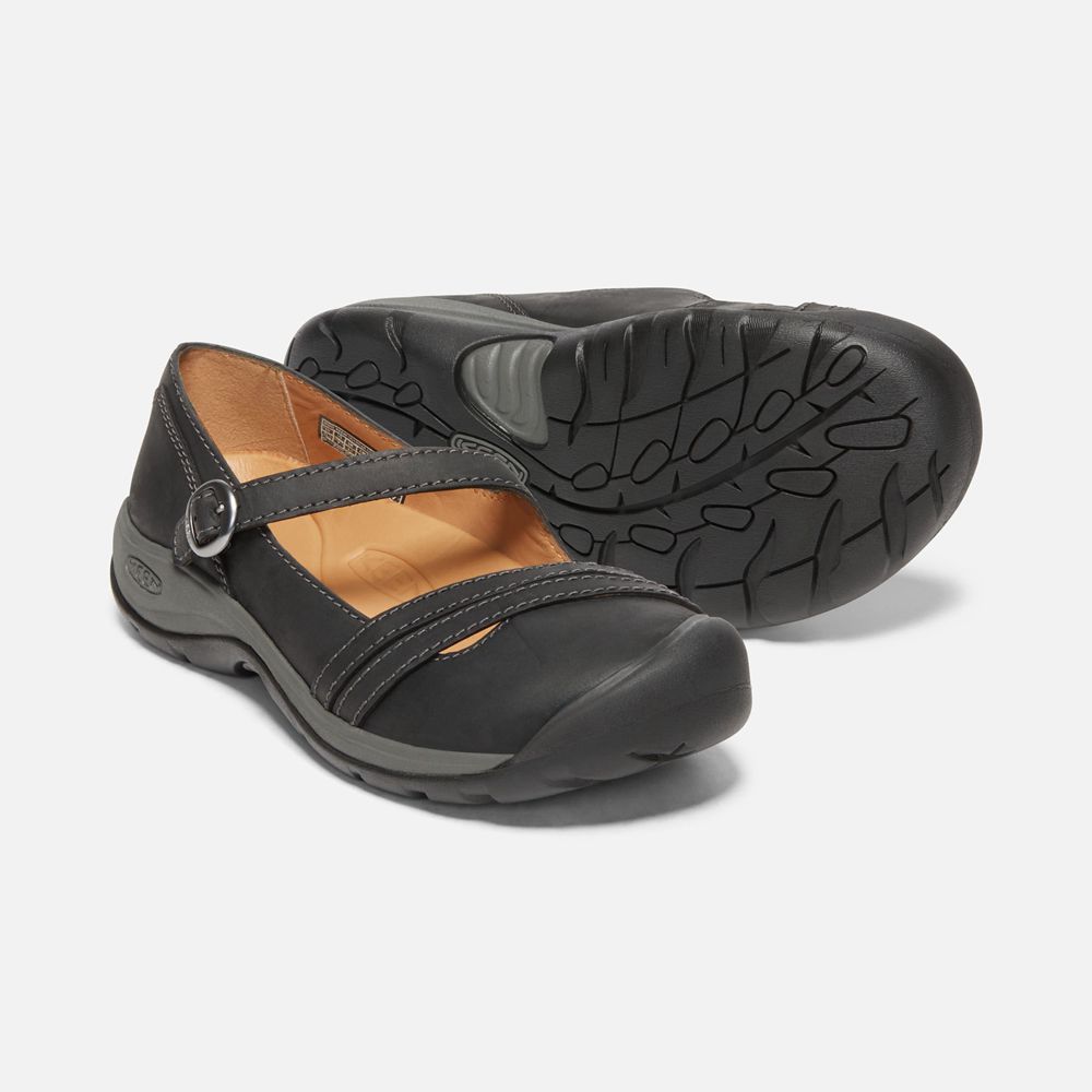 Keen Slip-On Kadın Siyah - Presidio Ii Cross Strap - Türkiye GEUJ37419